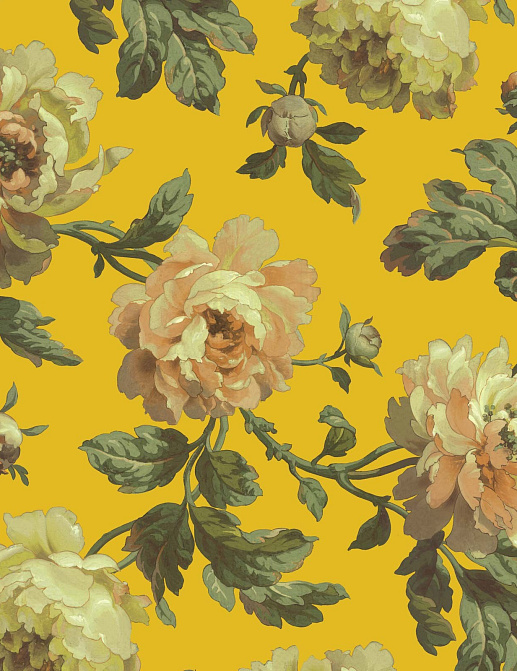 Обои House Of Hackney WII Newness 2018 Peoneden/Ochre
