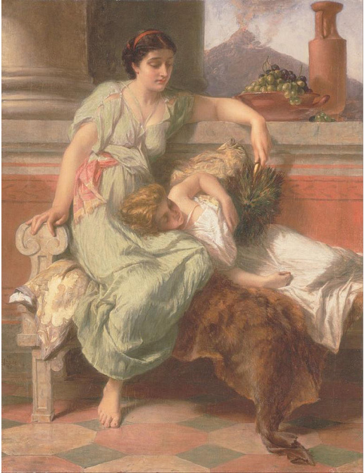 Панно и фотообои Affresco Фрески и фотообои Alfred Elmore Pompeii