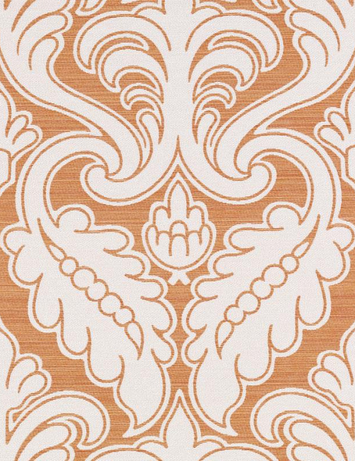 Ткань Duralee Eileen K. Boyd Vol.2 - Dahlia, Tangerine 15676/35