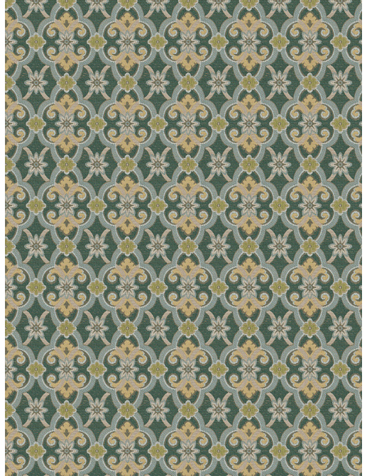Ткань Stroheim Color Gallery Malachite Rococo/Malachite