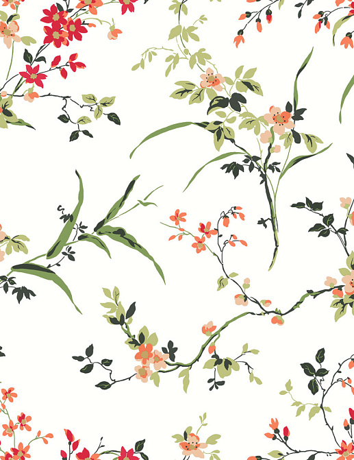 Обои York Blooms II Resource Library BL1741