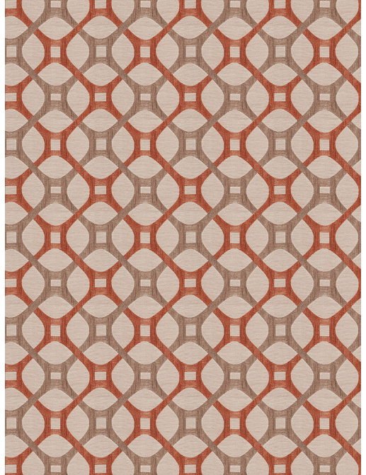 Ткань Fabricut Expressions Vol.V Cayenne Moray/Cognac