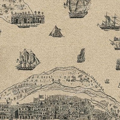 Обои Zoffany Trade Routes TRA04001