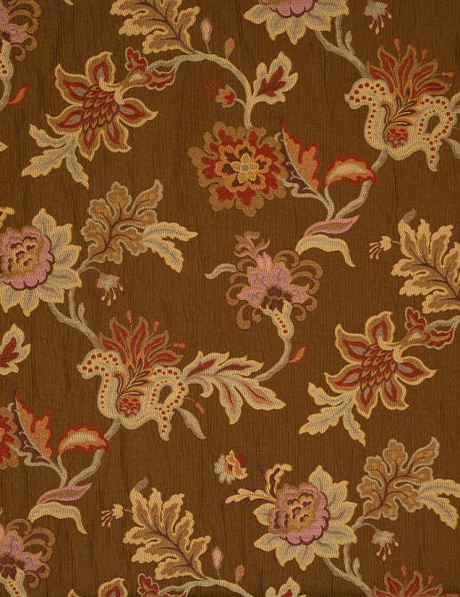 Ткань Trend Jaclyn Smith Home brown black 01846 Coffee
