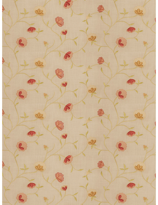 Ткань Fabricut Vignettes Vol.XIII Terra Cotta Ajani floral/Spice