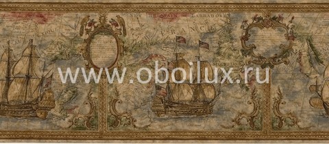 Бордюр Blue Mountain Brown BC1580423b