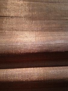 Ткань Bisson Bruneel Polyabaca-Polycuivre-Polynylon Polycuivre-Marron