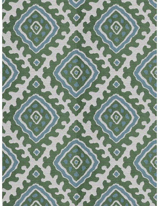 Ткань Stroheim Dana Gibson Blue Green Santa marta/Emerald