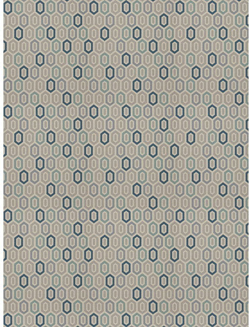 Ткань Fabricut Modern Nuances Blue Wave Jules/Ocean