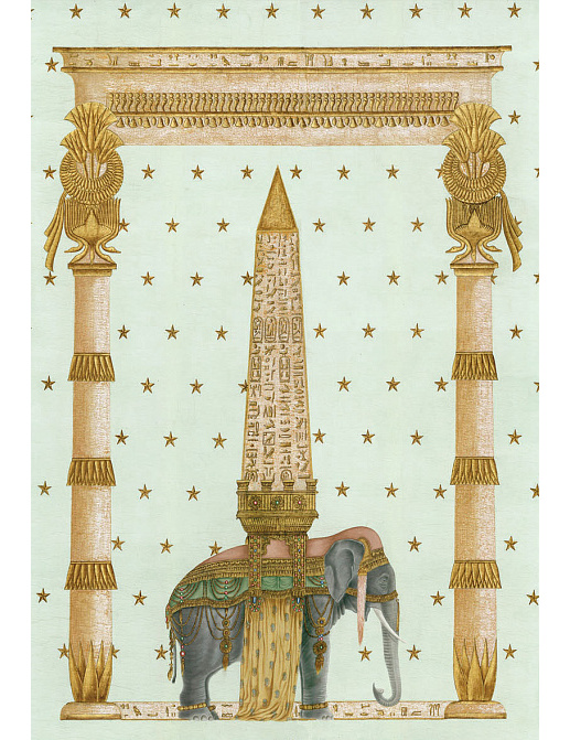 Панно и фотообои Iksel Scenic & Architectural Wallpapers Bonaparte's Elephant EL DR01