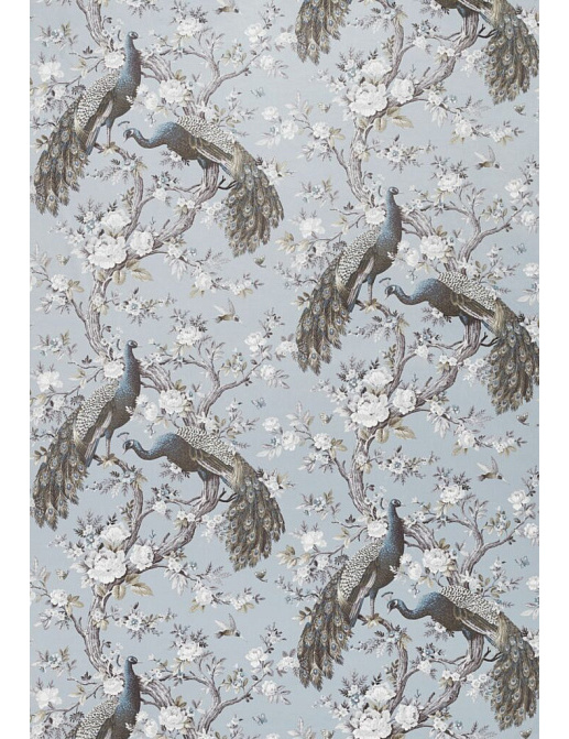 Ткань Laura Ashley Signature Coll.1 BelvedereVelvet/ChalkBlue