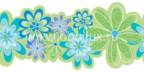 Бордюр Blue Mountain Girls BC1580672b