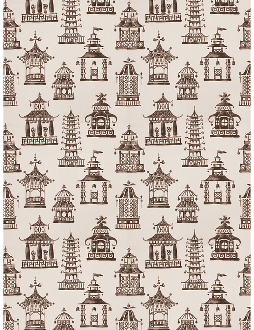 Ткань Fabricut Chromatics Vol.XXIV Truffle Bezique pagoda/Teak