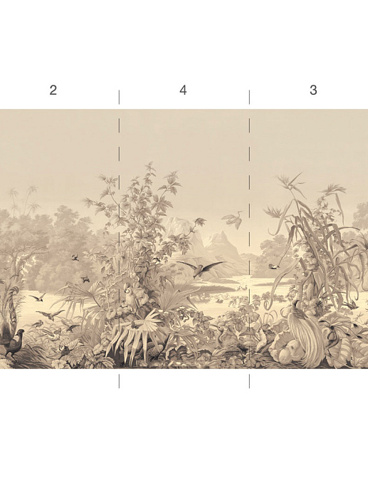 Панно и фотообои Paul Montgomery Studio Complete Collection Brazil Sepia