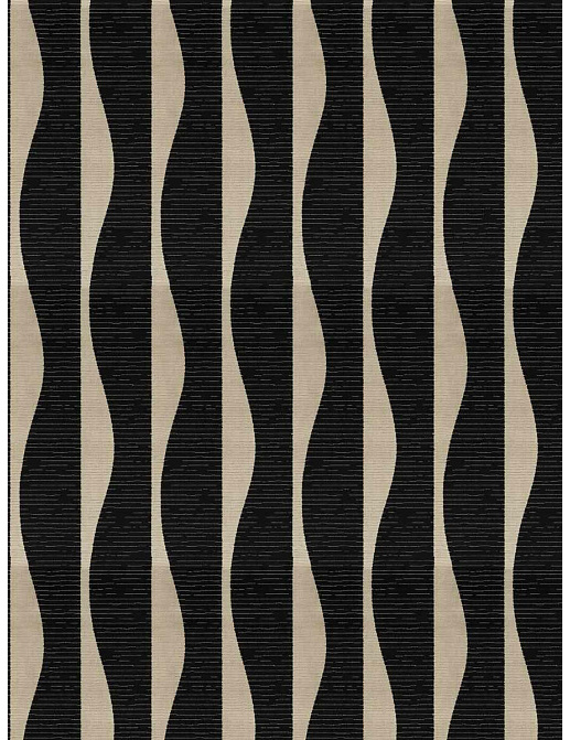 Ткань Fabricut Iris Apfel RioVelvetStripe/Ebony