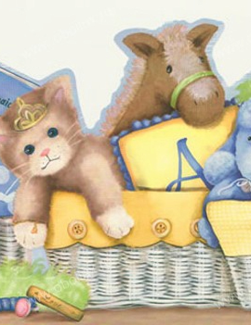 Бордюр Aura Honey Bunny RU8127B