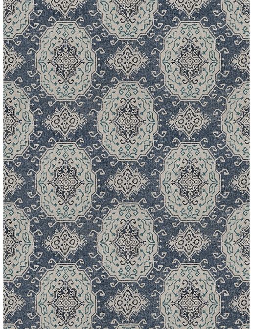 Ткань Fabricut Chromatics Vol.XXIII Sapphire Secale/Indigo