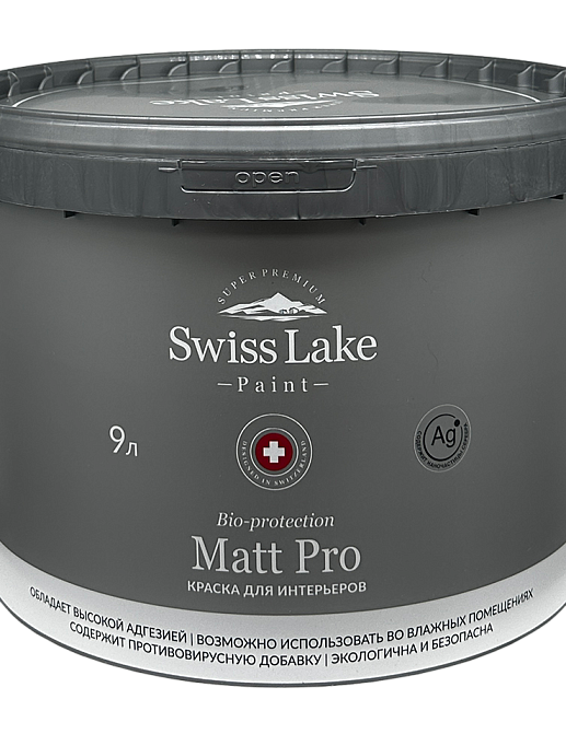 Краска Swiss Lake Matt Pro MP-C 9 л