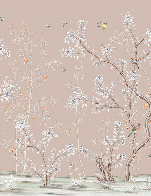 Обои Yana Svetlova Wallcoverings Art Prints B55-PINK