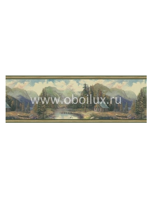 Бордюр Blue Mountain Green BC1580405b