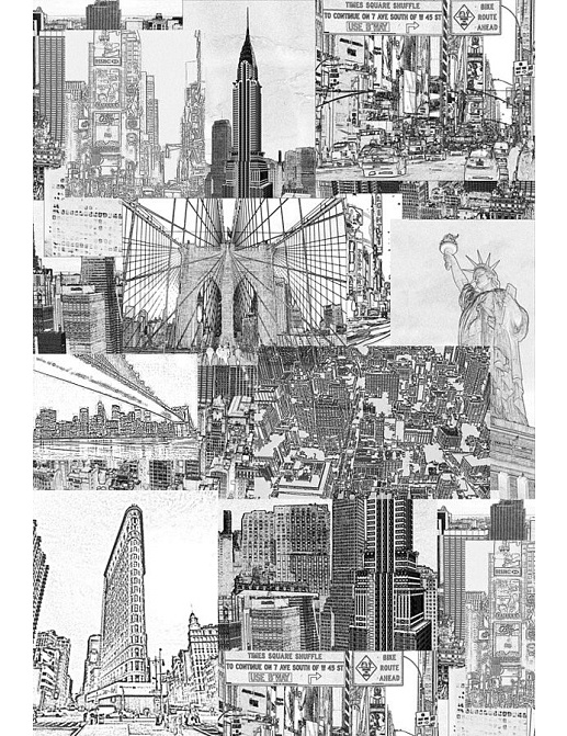 Панно и фотообои Mr Perswall Destinations P111101-4