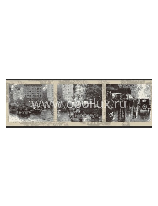 Бордюр Blue Mountain Black & White BC1581957b