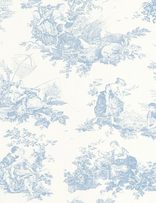 Обои Casadeco Les Belles Toiles de Jouy 2 BTJD87916217