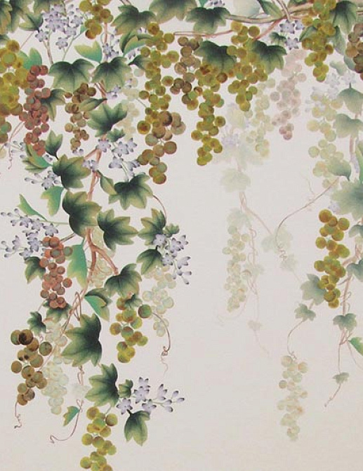 Панно и фотообои Misha Asia Grapes/White
