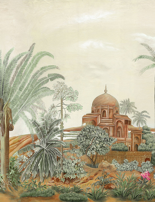Панно и фотообои Faboie Silk Painting 4 F-SN4084