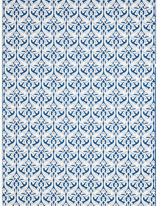 Обои Stroheim Blue & White 6021902
