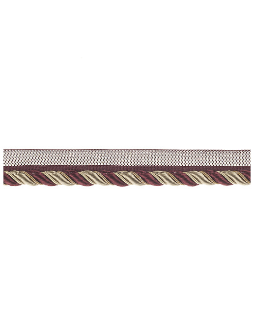 Шнур Fabricut Cord Library Trimmings Zeppelin/Cabernet