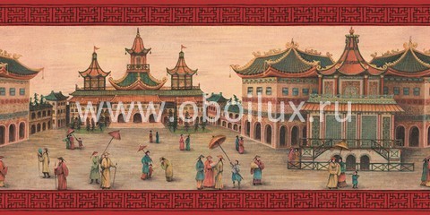 Бордюр Blue Mountain Red BC1581318b