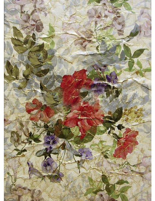 Обои Zuber Roses Anciennes ROSES-ANCIENNES-P-03