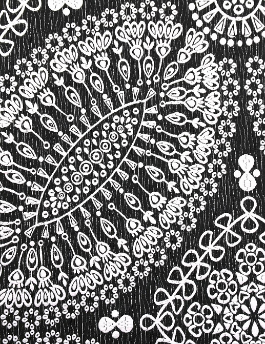 Ткань Clarke & Clarke Black + White F0879/01