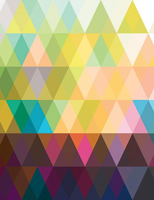 Обои Newmor Premier Geometrics-Trangles/Vibrant