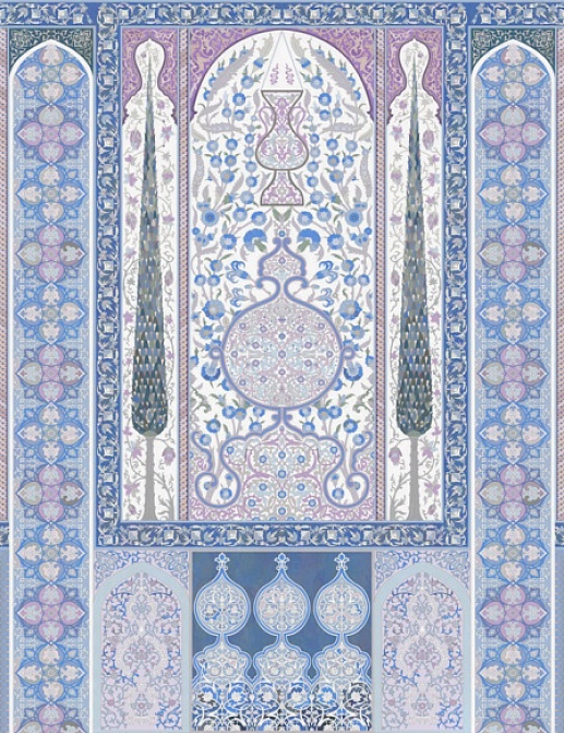 Панно и фотообои Affresco Empire aff 732 patina 507