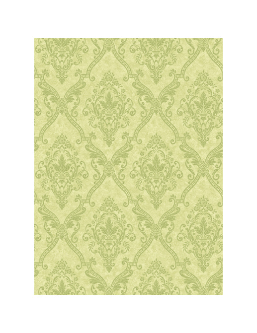Обои Jaima Brown Damasks Marrakech-Granny-Smith
