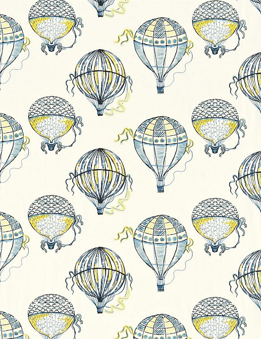 Ткань Sanderson Beautiful Balloons Embroideries 232297
