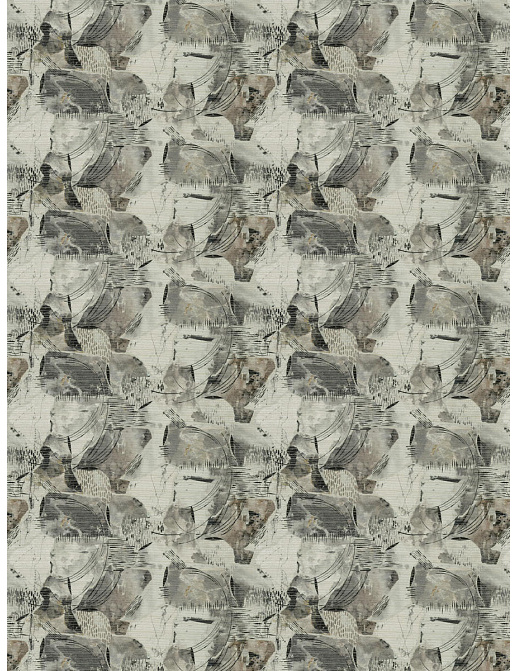 Ткань Fabricut Artfully Modern Canvas Inkjet/GreyMix