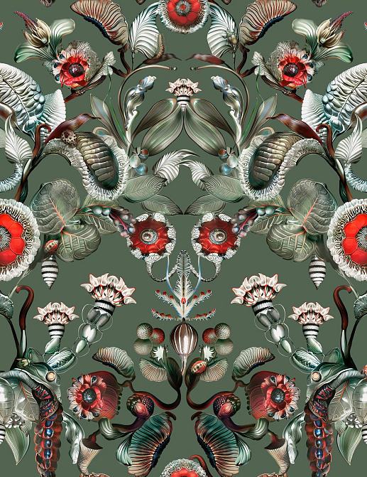 Обои Arte Moooi Wallcovering Green House MO5001