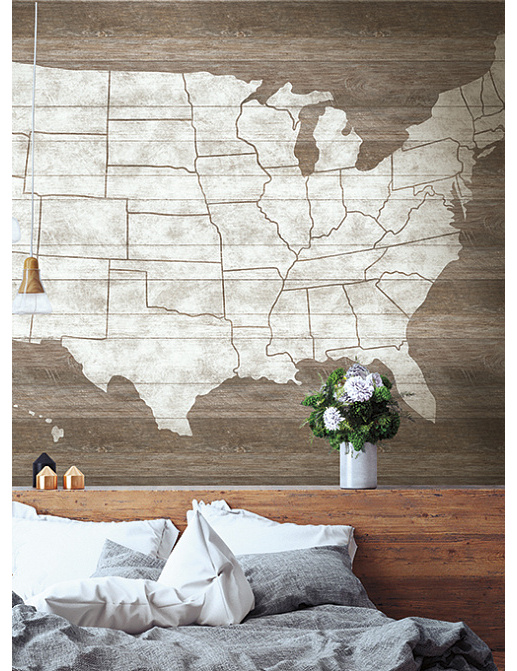 Панно и фотообои York Rustic Living LG1406M