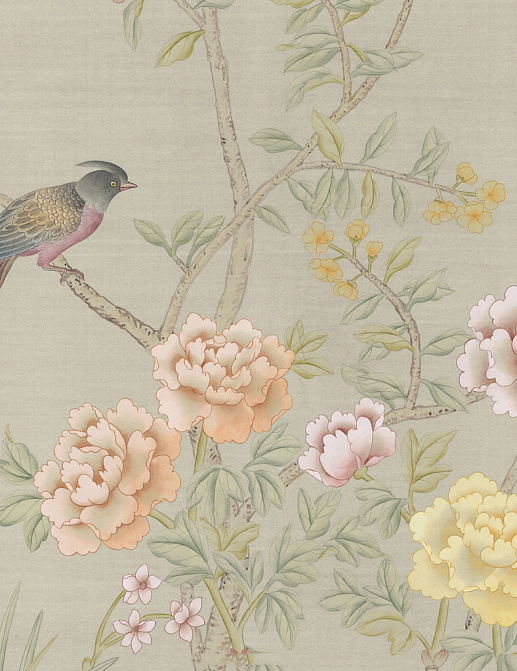 Обои Paul Montgomery Studio Murals For Unique Walls Arceau Beige/Beige