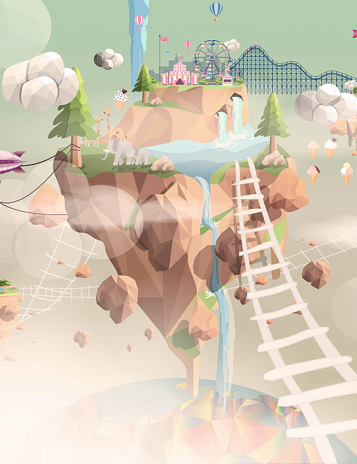 Обои Wall Street Flying Hill 21728