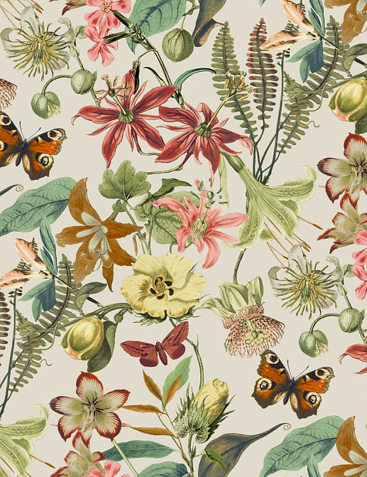 Обои York Blooms II Resource Library BL1724