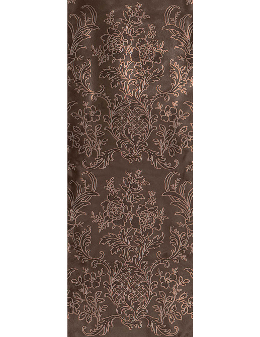 Обои Zuber Broderies 516/Puce/Serti Cuivre