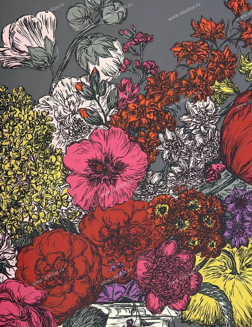 Обои Clarke & Clarke Floribunda W0041-03