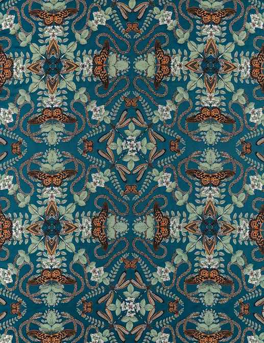 Ткань Clarke & Clarke Botanical Wonders F1581/02