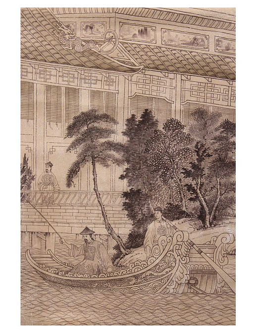 Обои Paul Montgomery Studio Fine Painted Wallpapers Great China