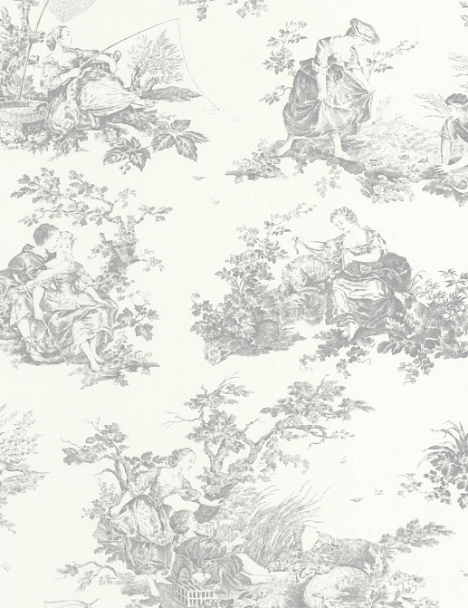Обои Casadeco Les Belles Toiles de Jouy 2 BTJD87919103