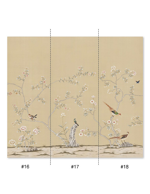 Обои Paul Montgomery Studio Fine Painted Wallpapers Calloway
